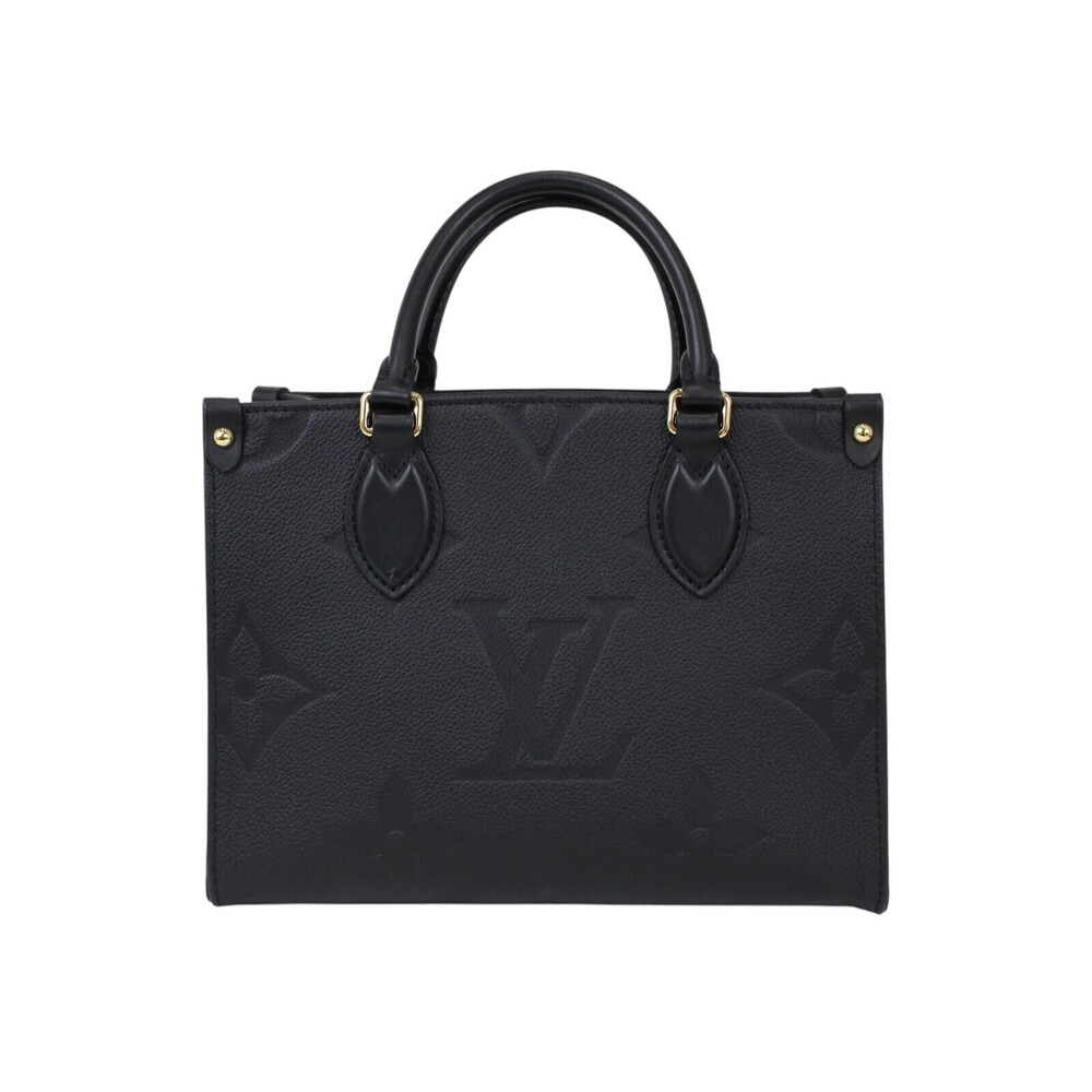 Louis Vuitton Handbag Bag Black the Noir Shoulder Monogram On Empreinte